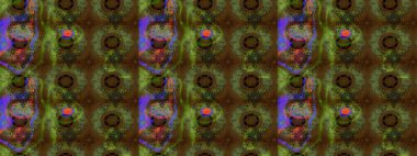 Kahverengi ve yeşil renklerde manzaralı çiçek deseni. Çiçek kompozisyonu, el boyası, hassas şablon. Üst manzara, yumuşak stil. Sevgililer günü ve tebrik kartı konsepti için şık bir davet.