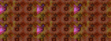 Çiçekler suluboya eskiz deseni. Raster Stili kumaş deseni.