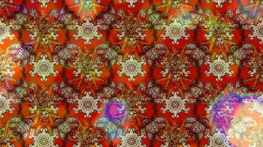 Nazikçe, rengarenk bahar çiçekleri. Raster illüstrasyonu. Yaprak ve çiçeklerin suluboya resimleri, renkler üzerine çizimler.