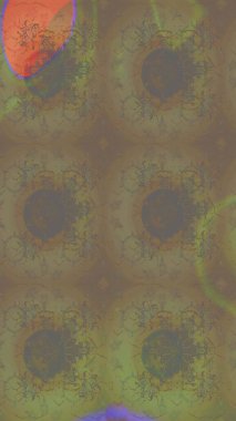 Raster çiçek desenli çiçek deseni, yapraklar, dekoratif elementler, sıçrama, lekeler, el çizimi kontur çizgileri ve Doodle çizim stili, grafik raster çizim çizimi.