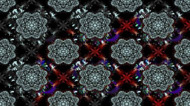 Raster Moda kumaş deseni. Şirin çiçekler. Çizgi çizimi deseni.