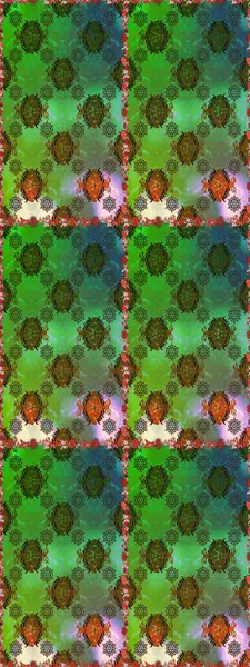 Çiçekli karalama şeklinde Raster çiçek deseni. Nazikçe, güzel çiçek arkaplanı. Yeşil ve kahverengi renkte çiçekler.