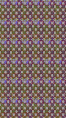 Renkli Bahar Temalı Kusursuz Arkaplan. Düz Çiçek Elementleri Tasarımı. Çiçeksiz desenli arka plan, yaz çiçekleri. Gri ve kahverengi renkte çiçekler.