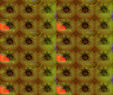 Raster illüstrasyonu. Bahar çiçekleriyle güzel bir çiçek deseni çizmişsin. Güzel kumaş deseni.