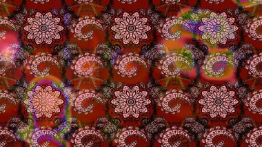 Davetiye ve kartpostal tasarımı için dekoratif çiçek unsurları. Tekstil için figür. Yapraklı çizim şekli. Şirin, zarif çiçekler Raster illüstrasyonu. Poster veya kapak için arkaplan.