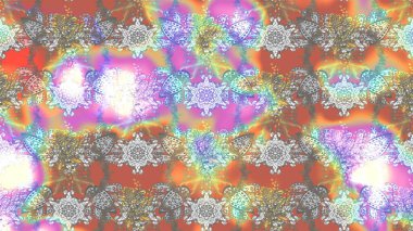 Düz Çiçek Elementleri Tasarım Raster illüstrasyonu. Renkli Bahar Teması eskiz kalıbı. Tarafsız ve gri renklerde çiçekler. Çiçek eskiz kalıbı geçmişi.