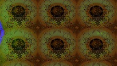 Raster illüstrasyonu. Tomurcukları papatya çiçekleri olan sevimli bir çiçek deseni. Eskiz geçmişi. Miles Fleur, süslü püslü bir süs. Kumaş, tekstil, duvar kağıdı baskısı için. Antika retro tarzı.