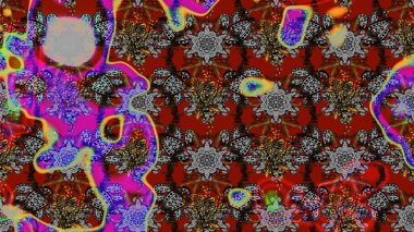 Tatil havası. Bahar mevsimi. Nazik romantik baskı. Raster güzel bir çiçek deseni çiziyor..