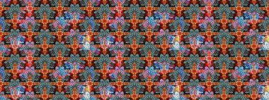 Çiçekli karalama şeklinde Raster çiçek deseni. Nazik, narin çiçek arkaplanı. Mavi ve siyah renkte çiçekler.