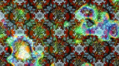 Çizgi çizimi kalıbı. Raster Moda kumaş deseni. Şirin çiçekler..