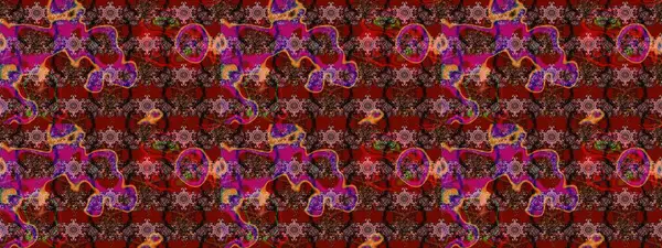 Kızılderili desenli desenli desenli şal deseni. Etnik Mandala süsü. Raster Henna dövme stili. Tekstil, tebrik kartı, boyama kitabı, telefon kılıfı baskısı için kullanılabilir.