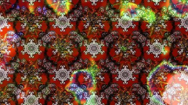 Renkli Bahar Teması eskiz kalıbı. Raster Şirin kumaş deseni. Düz Çiçek Elementleri Tasarımı. Eskiz klasiği.