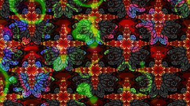 Karalama çiçeği. Renkli Bahar Teması eskiz kalıbı. Güzel kumaş deseni. Raster illüstrasyonu. Düz Çiçek Elementleri Tasarımı. Zentangle soyut çiçekleri.