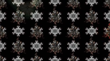 Siyah renkli çiçekler. Hediye ambalaj kağıdı, tebrik kartları, posterler ve pankart tasarımı. Raster düz çiçek çizim deseni.