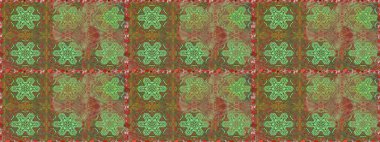 Kusursuz Vintage Çiçek Deseni. Raster Kalça dokusu deseni.