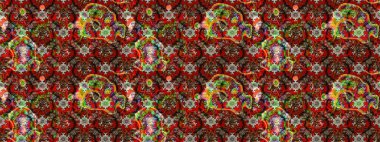 Çiçekler suluboya eskiz deseni. Raster Stili kumaş deseni.