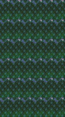 Küçük yeşil ve gri çiçeklerle oldukça eski bir besin torbası deseni. Tekstil, kumaş, kapaklar, duvar kağıtları, baskı, paket, koleksiyon defteri, örgü, dekupaj için çiçek arkaplanı..