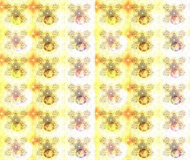 Raster illüstrasyonu. Çiçekli karalama şeklinde Raster çiçek deseni. Nazikçe, sarı renkte yaz çiçekleri.