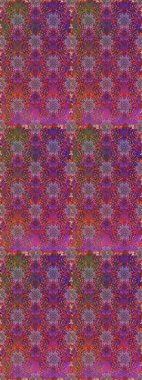 Renkli, pürüzsüz desen. Çiçek arkaplan. Mor renkli şirin tekstil. Çiçek duvar kâğıdı. Raster illüstrasyonu.