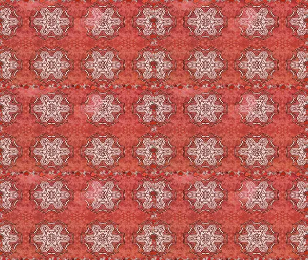 Kusursuz bir geçmişi var. Raster. Kumaş, tekstil, duvar kağıdı baskısı için. Raster illüstrasyonu. Tomurcukları çiçek olan sevimli bir çiçek deseni. Antika retro tarzı.