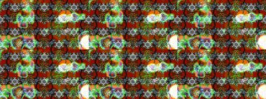 Güzel kumaş deseni. Raster suluboya çiçek deseni, narin çiçekler, kahverengi ve yeşil çiçekler, tebrik kartı şablonu..