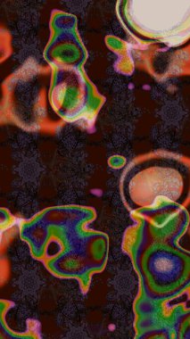 Motley illüstrasyonu. Küçük çiçekte güzel bir desen. Küçük renkli çiçekler. Moda baskıları için zarif bir şablon. Çiçekli yaz çiçekleri. Çizim.