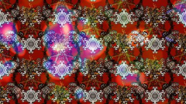 Çiçekli çiçek deseni, suluboya. Raster deseni. Süslü kumaş deseni.