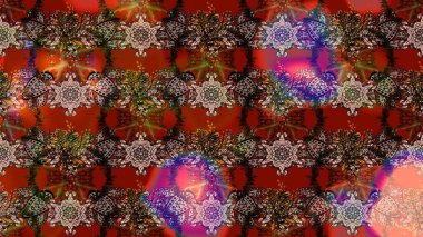 Şatafatlı bahar bahçesi dokusu. Flower eskiz arka planı. Raster illüstrasyonu. Çiçek deseni.