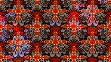 Paketleme, tekstil, duvar kâğıdı için çiçek eskizi. Yumuşak pamuk tasarımı. Raster 'ın taze dokusu. Yumuşak fayans. Klasik çiçek deseni.