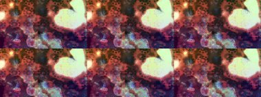 Vadinin çiçekleri kahverengi renklerde. Raster çiçek desenleri çiziyor..