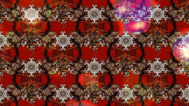 Raster illüstrasyonu. Tekstil veya kitap kapakları, imalat, duvar kağıtları, baskı, hediye paketi ve yapıştırma kitabı için çiçek eskizi geçmişi. Küçük ölçekli çiçeklerdeki basit sevimli desen.