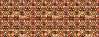 Kusursuz klasik raster altın desenli. Geleneksel oryantasyon süsü. Kahverengi renklerde, altın elementlerle kusursuz desen. Klasik vintage arkaplan.