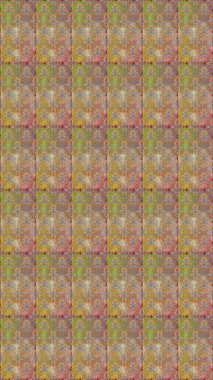 Sevimli çiçek raster deseni. Düz Çiçek Elementleri Tasarımı. Kahverengi ve bej renkli çiçekler. Renkli Bahar Teması Kusursuz Arkaplan.