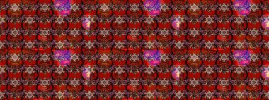 Düz Çiçek Elementleri Tasarımı. Kahverengi renkli çiçekler. Renkli Yaz Temalı eskiz kalıbı. Raster illüstrasyonunda çiçek deseni çizimi.