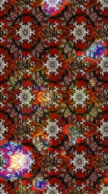 Parlak elementlerin. El çizimi Raster çizimi. Çizim çiçek deseni duvar kağıdı, web sitesi arkaplanı, paket kağıdı, davetiye, broşür, pankart veya web sitesi için kullanılabilir.