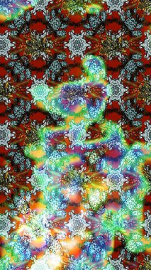 Çiçek kompozisyonu, el boyası, hassas şablon. Sevgililer günü ve tebrik kartı konsepti için şık bir davetiye. Üst manzara, yumuşak stil. Yeşil ve mavi renkte manzaralı çiçek deseni.