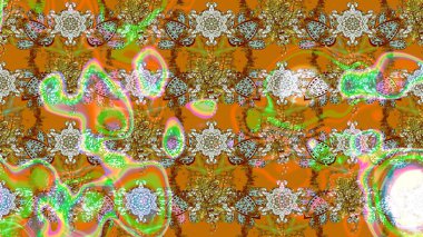 Çiçek deseni. Flower eskiz arka planı. Şatafatlı bahar bahçesi dokusu. Raster illüstrasyonu.