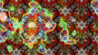 Düz Çiçek Elementleri Tasarım Raster illüstrasyonu. Renkli çiçekler. Renkli Bahar temalı eskiz modeli. Çiçekli çiçek deseni, suluboya..