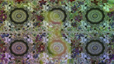 Gri renklerde, altın elementlerle kusursuz desen. Kusursuz klasik raster altın desenli. Geleneksel oryantasyon süsü. Klasik vintage arkaplan.