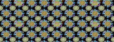 Raster dikişsiz şirin çiçek deseni. Nazik romantik baskı. Bahar mevsimi. Tatil havası..