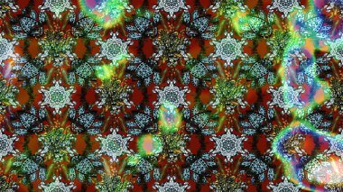 Tekstil, tebrik kartı, boyama kitabı, telefon kılıfı baskısı için kullanılabilir. Etnik Mandala süsü. Raster Henna dövme stili. Hint çiçekli desenli şal desenli..