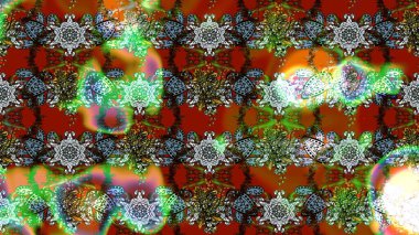 Güzel kumaş deseni. Raster suluboya çiçek deseni, narin çiçekler, kahverengi ve yeşil çiçekler, tebrik kartı şablonu..