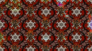 Çiçek arkaplan. Raster illüstrasyonu. Doğum günü kartı ya da düğün davetiyesi. Çiçekli tebrik kartı. Suluboya çiçek buketi. Kahverengi ve kırmızı renklerde.