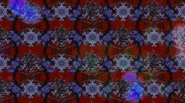 Raster Hip kumaş deseni. Eskiz Vintage Çiçek Deseni.