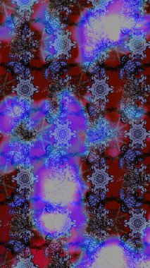 Suluboya tarzında renkler üzerine çiçekler. Suluboya çizim kalıbı. Çiçek izi.