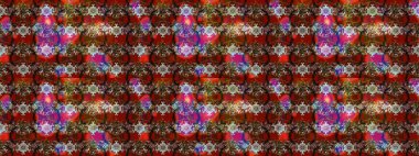 Çiçekli çiçek deseni, suluboya. Raster deseni. Süslü kumaş deseni.