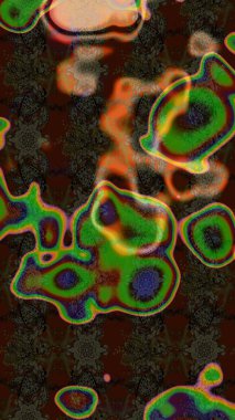 Motley illüstrasyonu. Çiçekli bahar çiçekleri. Moda baskıları için zarif bir şablon. Küçük çiçekte güzel bir desen. Küçük renkli çiçekler. Çizim.