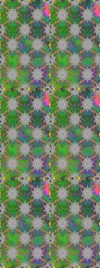 Çiçekler, dallar, bitkiler ve çiçekler. El çizimi. Güzel kumaş deseni. Raster illüstrasyonu.