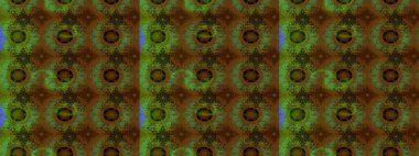 Kahverengi renklerde bahar çiçekleri. Çiçekli karalama şeklinde Raster çiçek deseni. Raster illüstrasyonu.