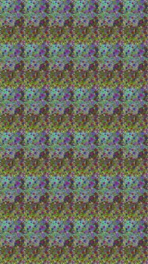 Seamless Floral Pattern in Raster illustration. Flowers on green and blue colors. Flat Flower Elements Design. Colour Spring Theme seamless pattern Background.